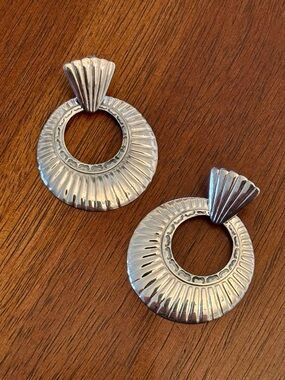 Vintage Sterling Silver Southwestern Earrings PAJ 925 Thailand